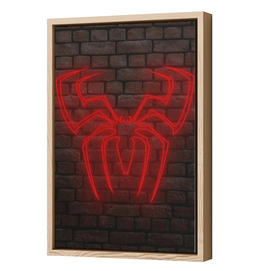 Thumbnail for Canvas - Wood Grain Floating Frame