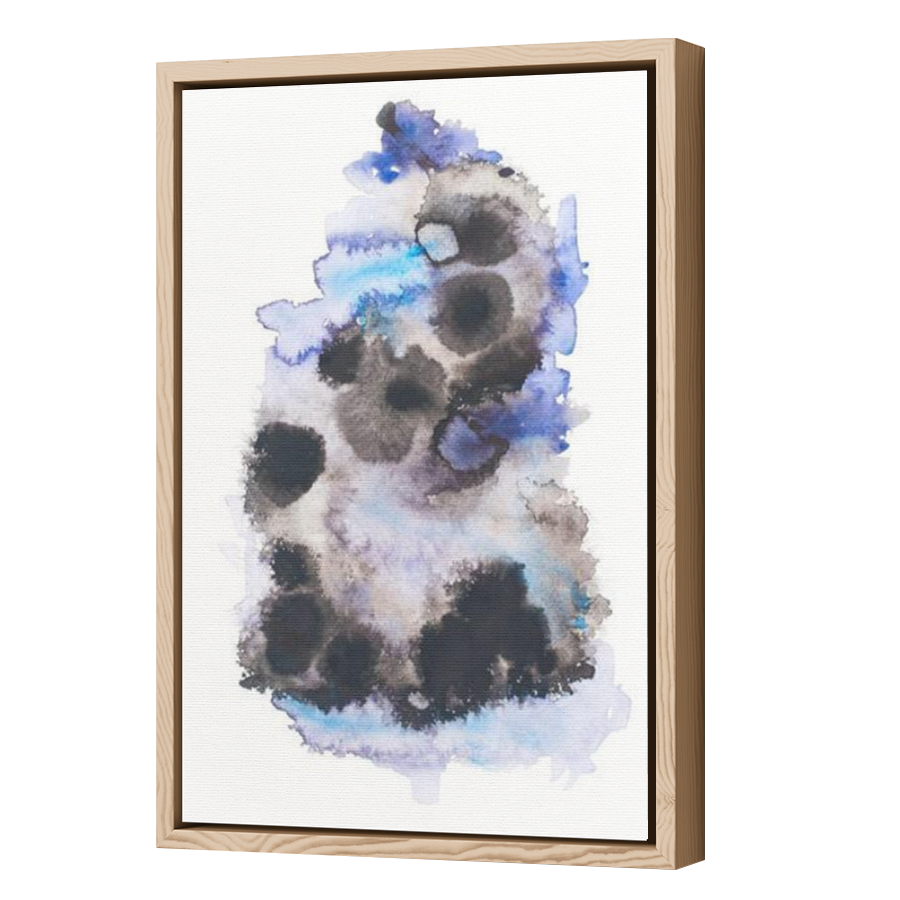 Thumbnail for Canvas - Wood Grain Floating Frame