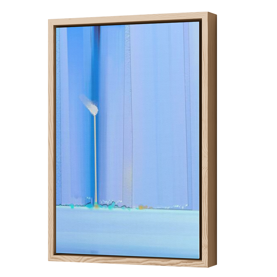 Thumbnail for Canvas - Wood Grain Floating Frame