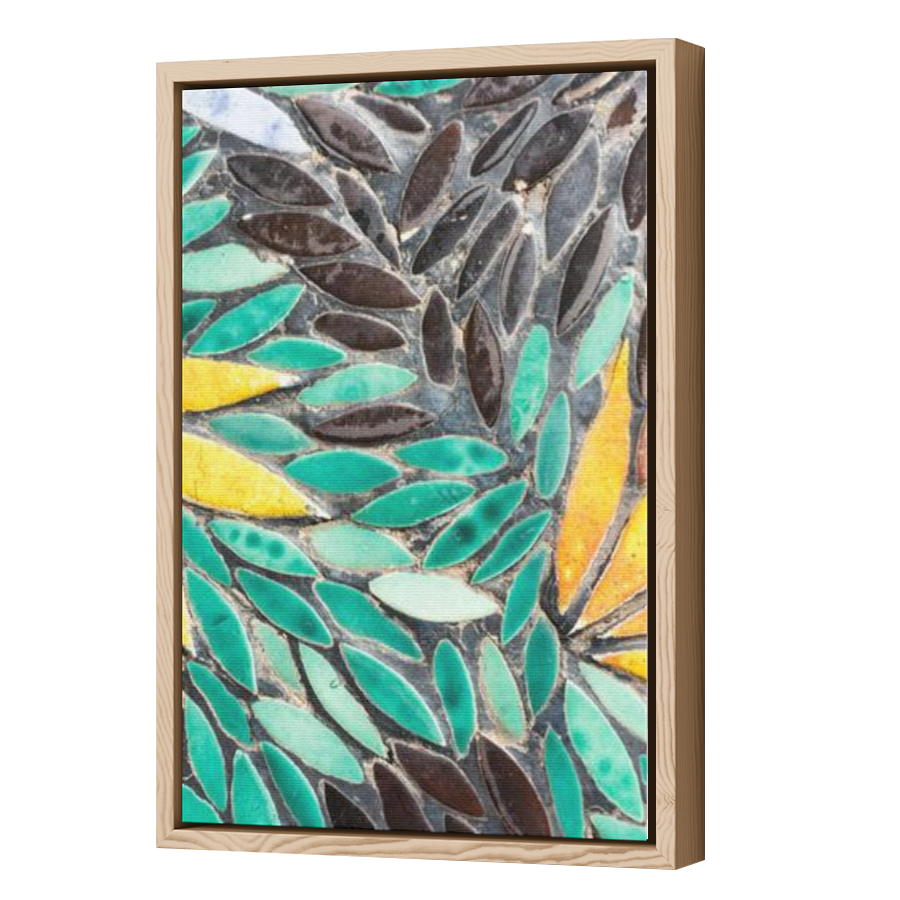 Thumbnail for Canvas - Wood Grain Floating Frame