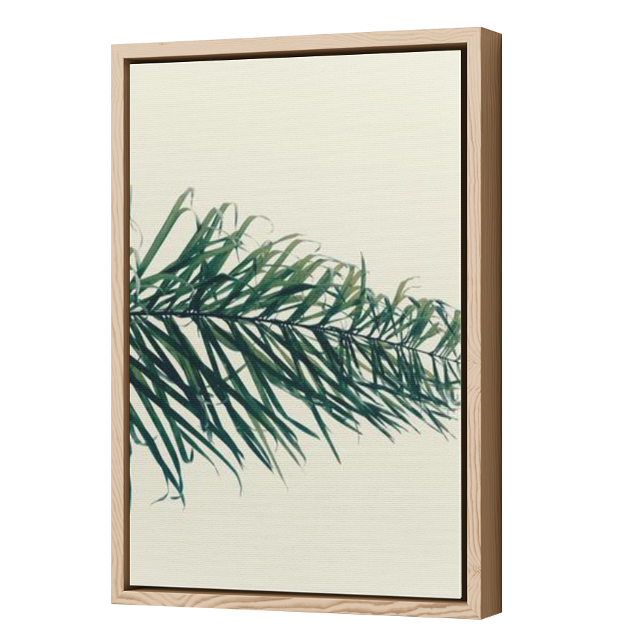 Thumbnail for Canvas - Wood Grain Floating Frame