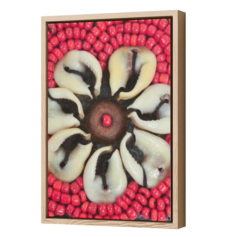Thumbnail for Canvas - Wood Grain Floating Frame