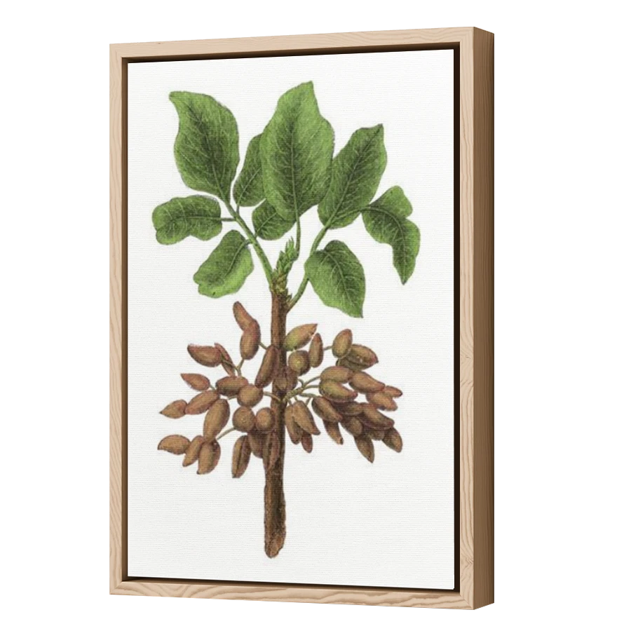 Thumbnail for Canvas - Wood Grain Floating Frame