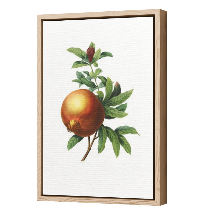 Thumbnail for Canvas - Wood Grain Floating Frame