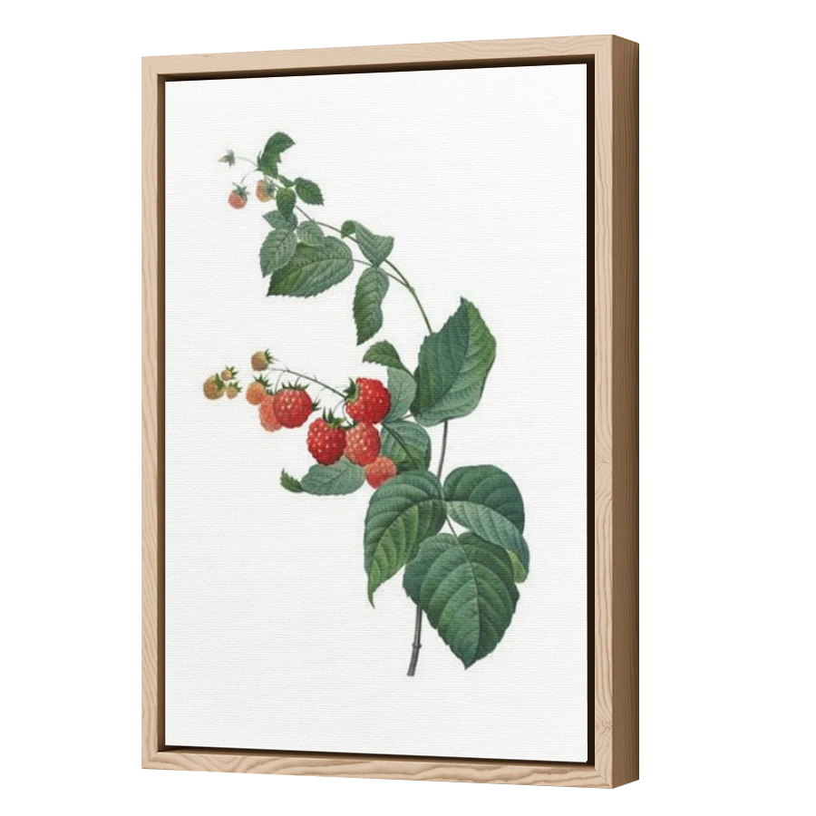 Thumbnail for Canvas - Wood Grain Floating Frame