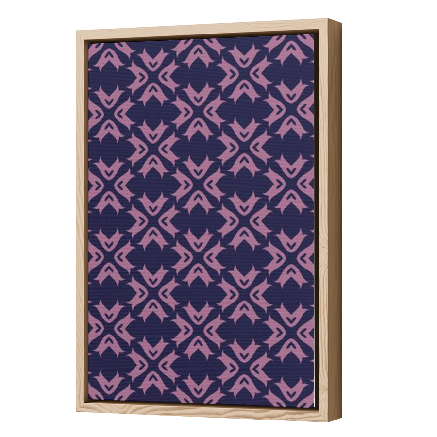 Thumbnail for Canvas - Wood Grain Floating Frame