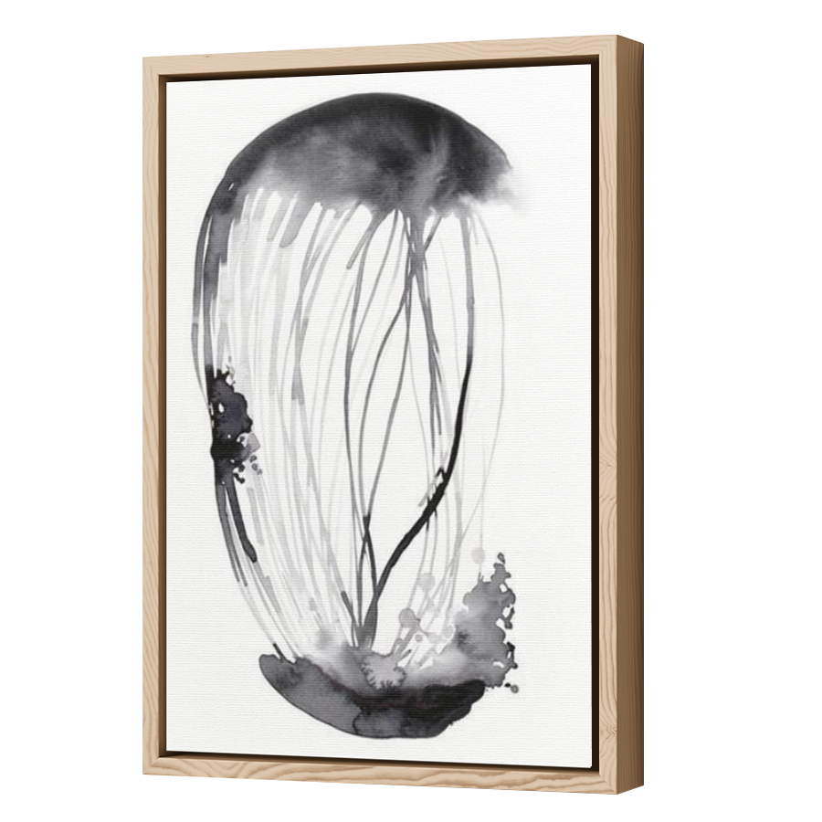 Thumbnail for Canvas - Wood Grain Floating Frame
