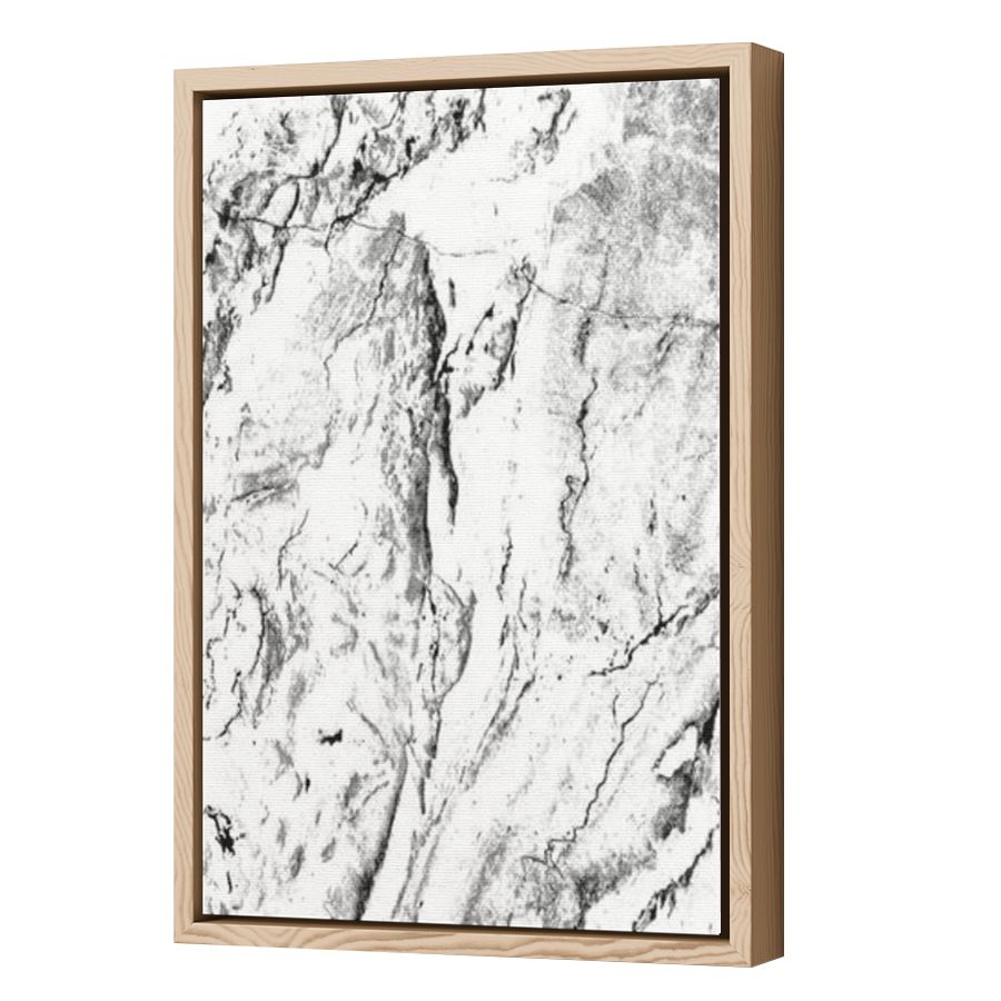 Thumbnail for Canvas - Wood Grain Floating Frame