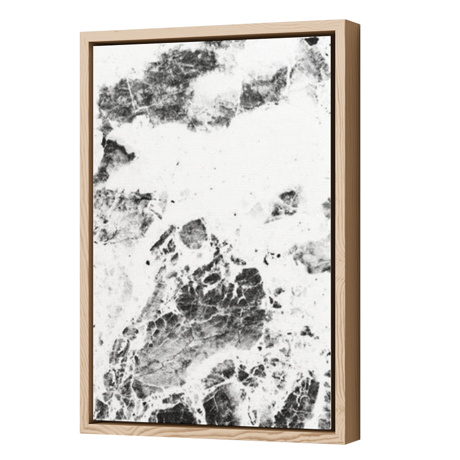 Thumbnail for Canvas - Wood Grain Floating Frame