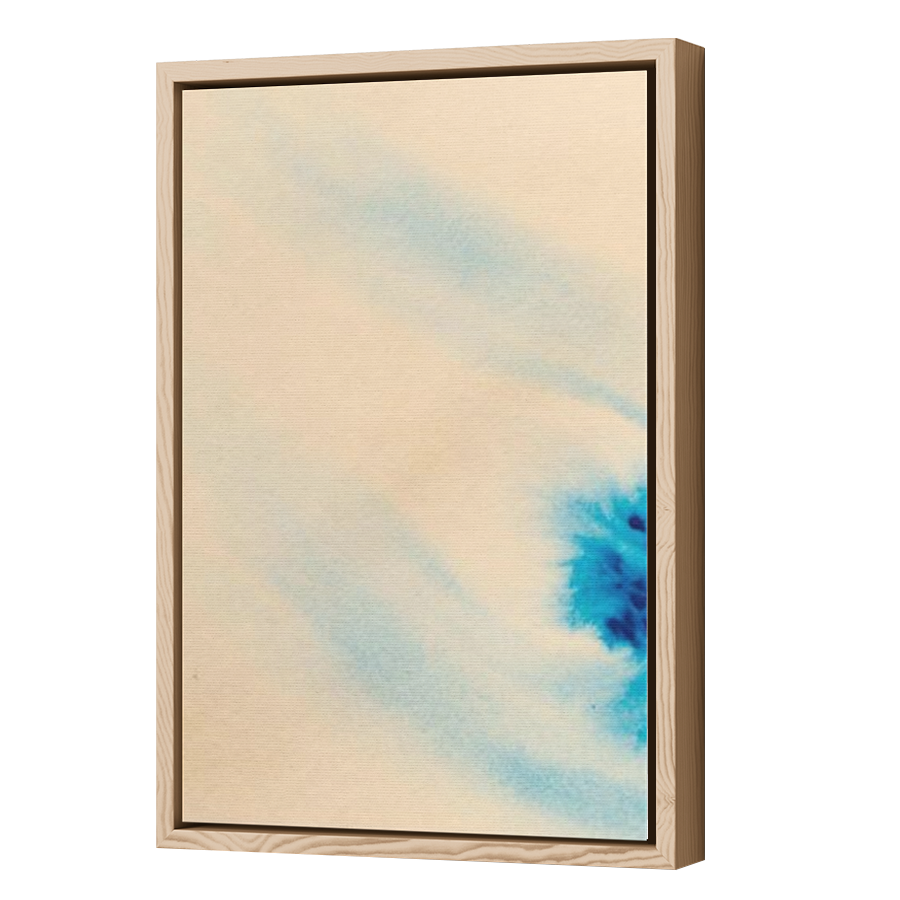 Thumbnail for Canvas - Wood Grain Floating Frame
