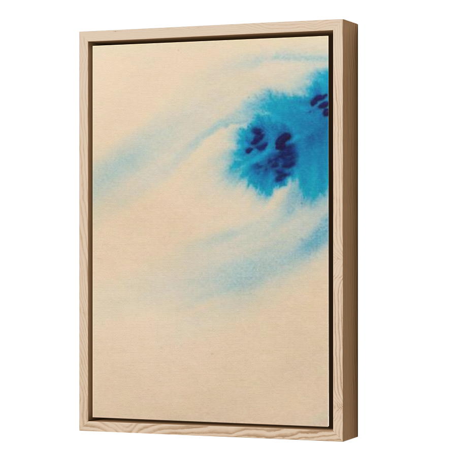 Thumbnail for Canvas - Wood Grain Floating Frame