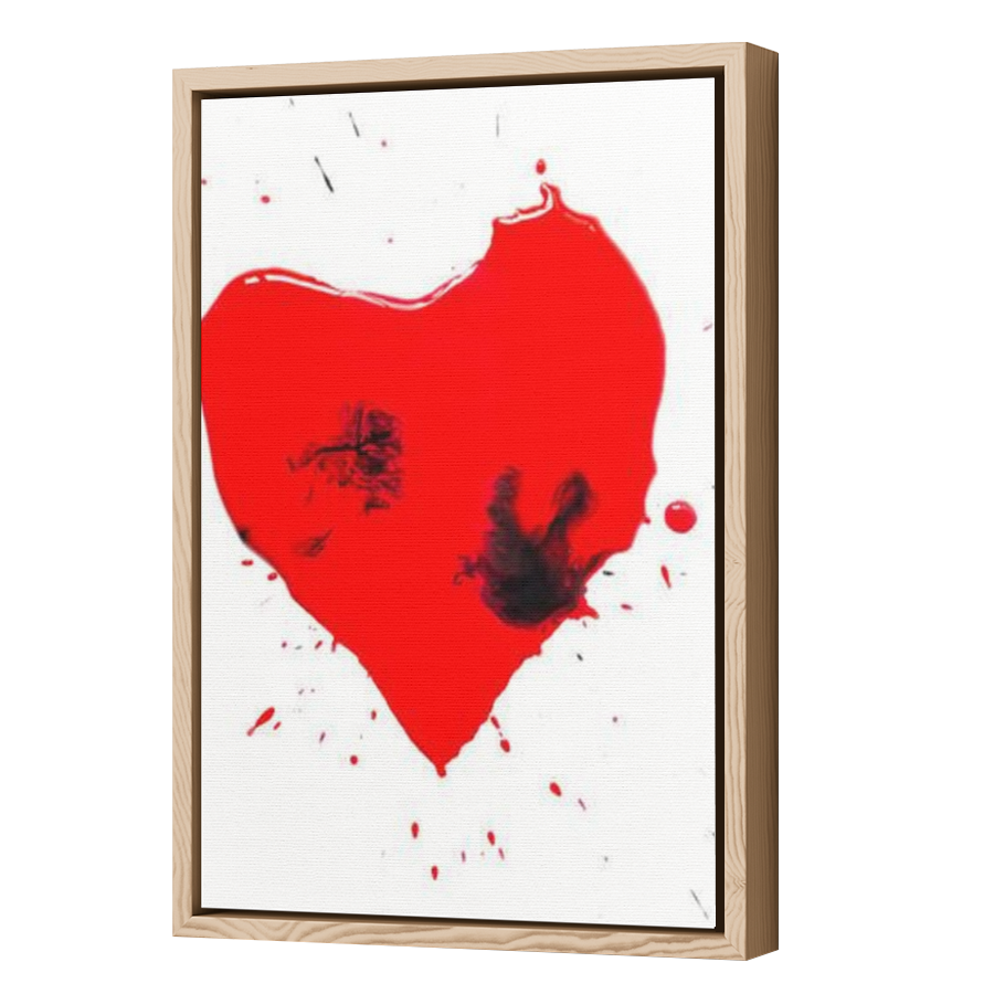 Thumbnail for Canvas - Wood Grain Floating Frame