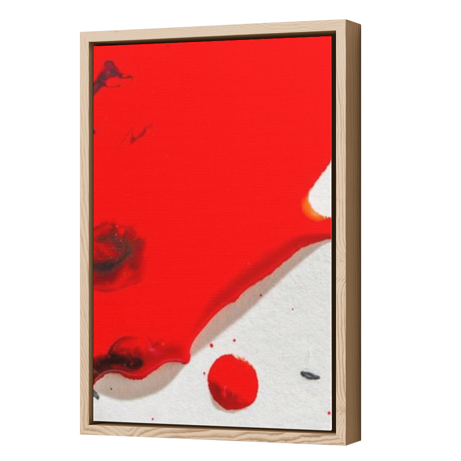 Thumbnail for Canvas - Wood Grain Floating Frame