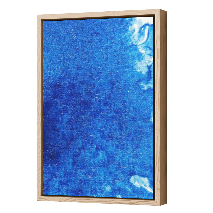 Thumbnail for Canvas - Wood Grain Floating Frame