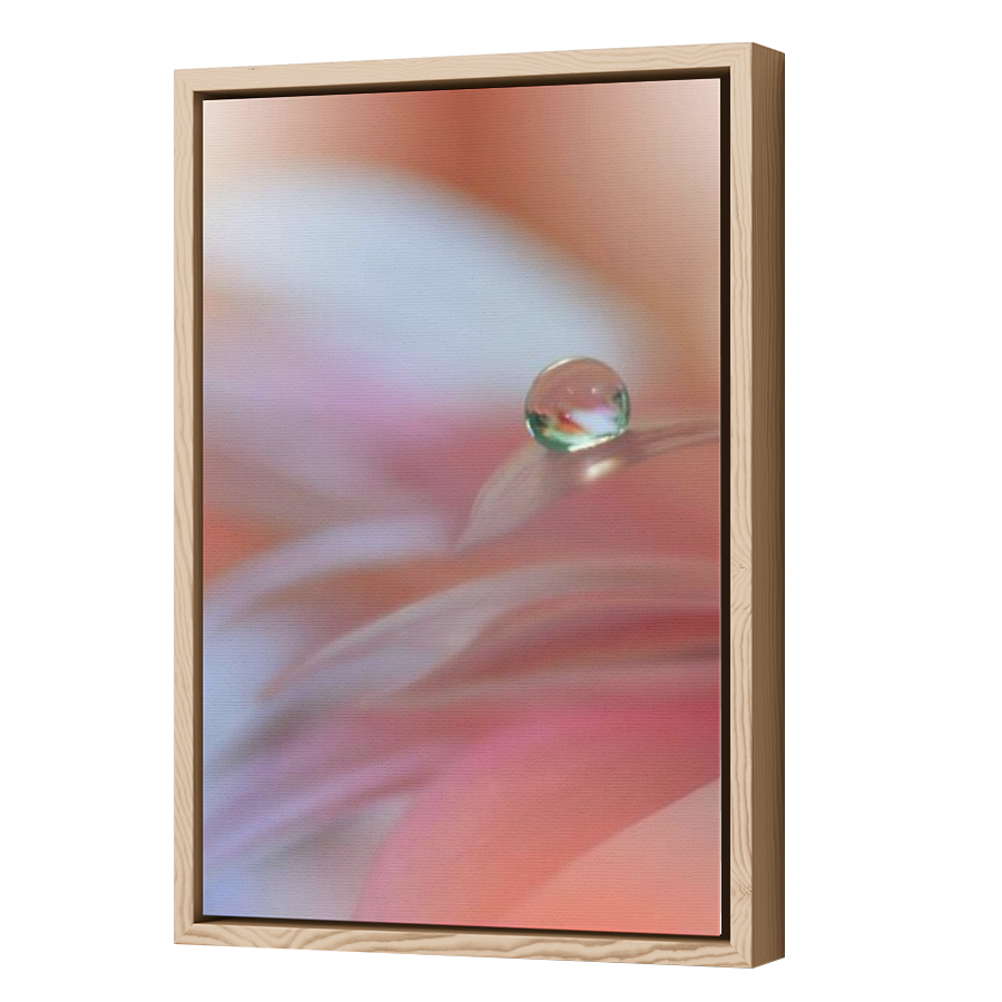 Thumbnail for Canvas - Wood Grain Floating Frame