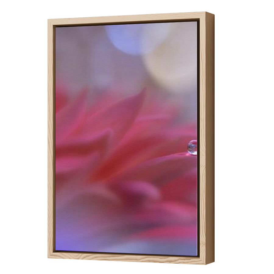 Thumbnail for Canvas - Wood Grain Floating Frame