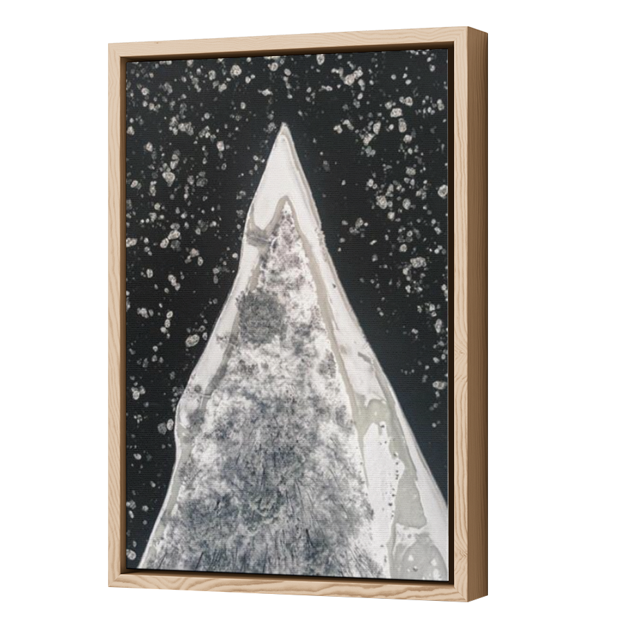 Thumbnail for Canvas - Wood Grain Floating Frame