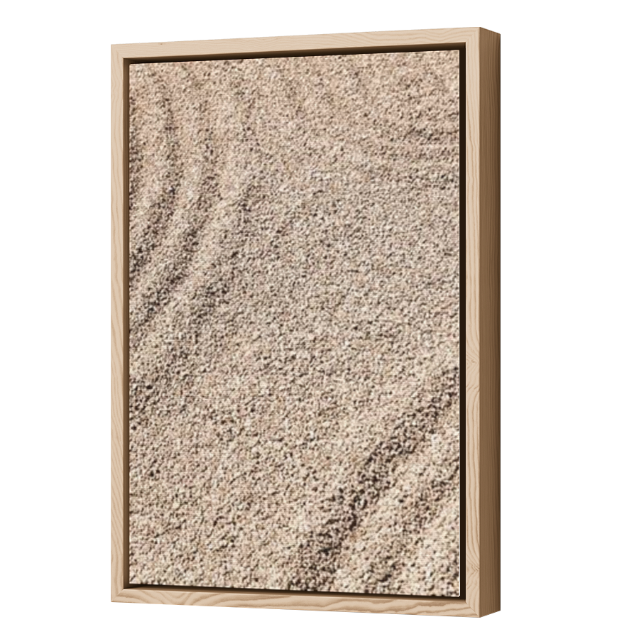Thumbnail for Canvas - Wood Grain Floating Frame