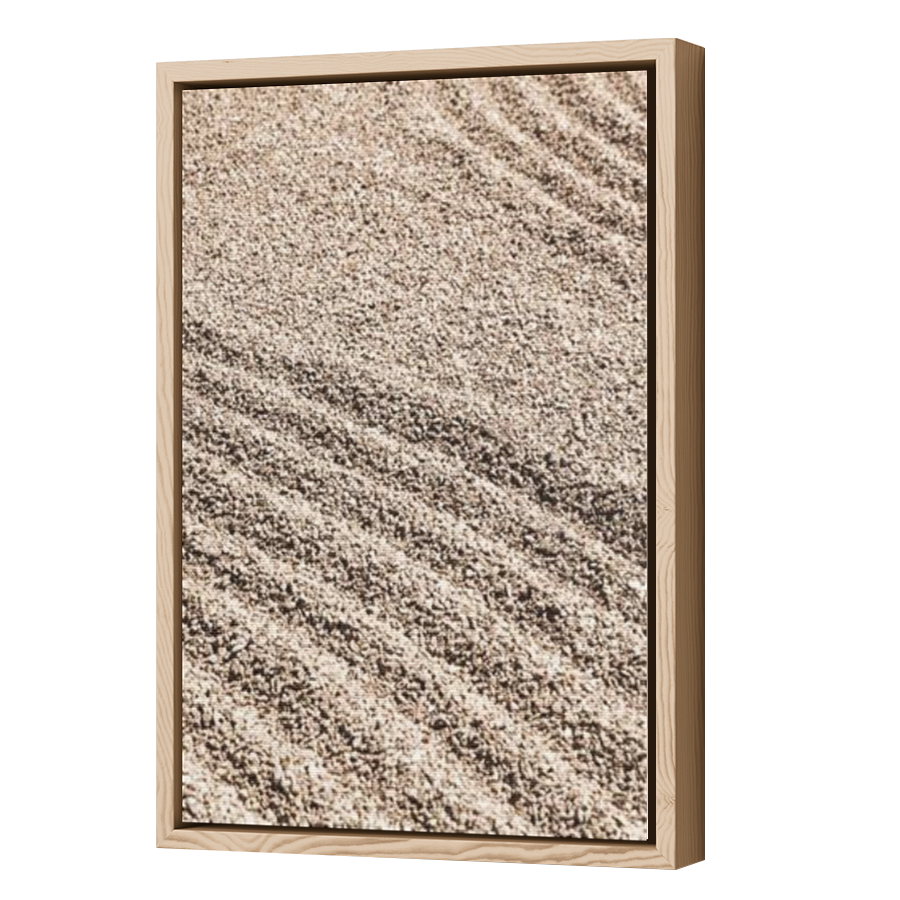 Thumbnail for Canvas - Wood Grain Floating Frame