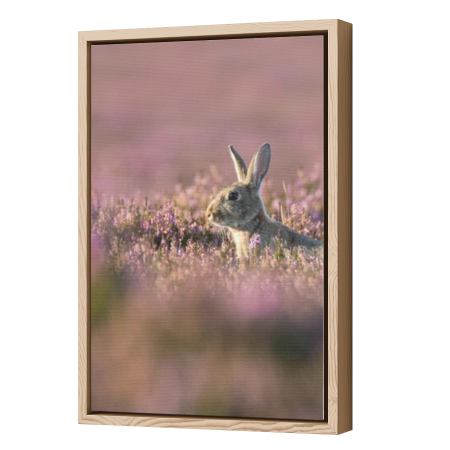 Thumbnail for Canvas - Wood Grain Floating Frame