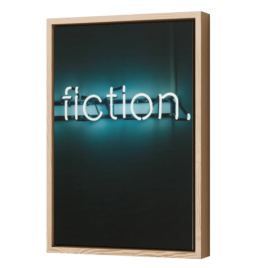 Thumbnail for Canvas - Wood Grain Floating Frame