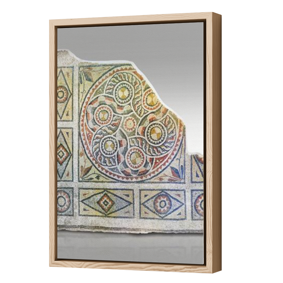 Thumbnail for Canvas - Wood Grain Floating Frame