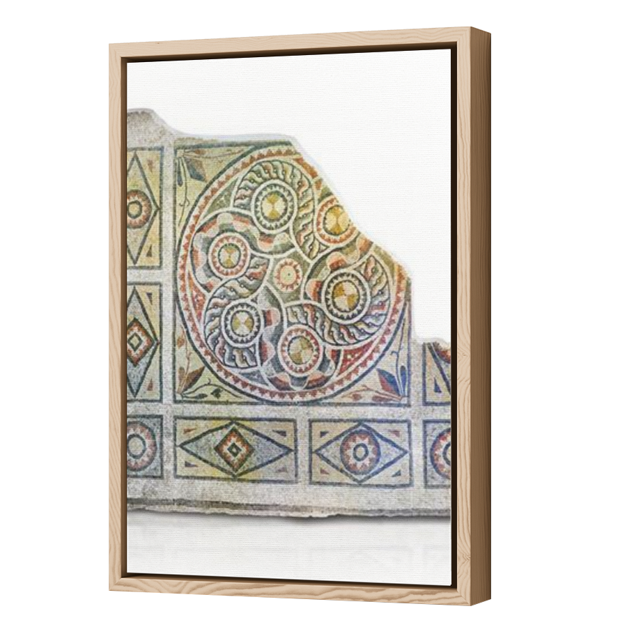 Thumbnail for Canvas - Wood Grain Floating Frame