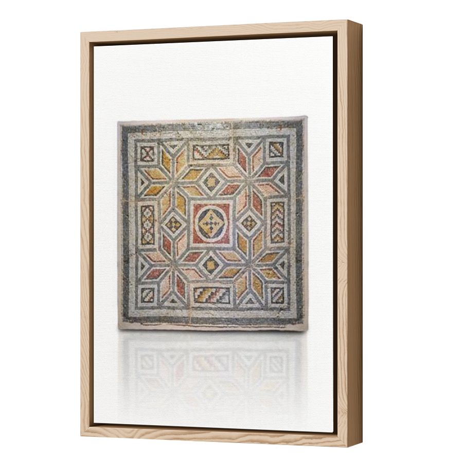 Thumbnail for Canvas - Wood Grain Floating Frame