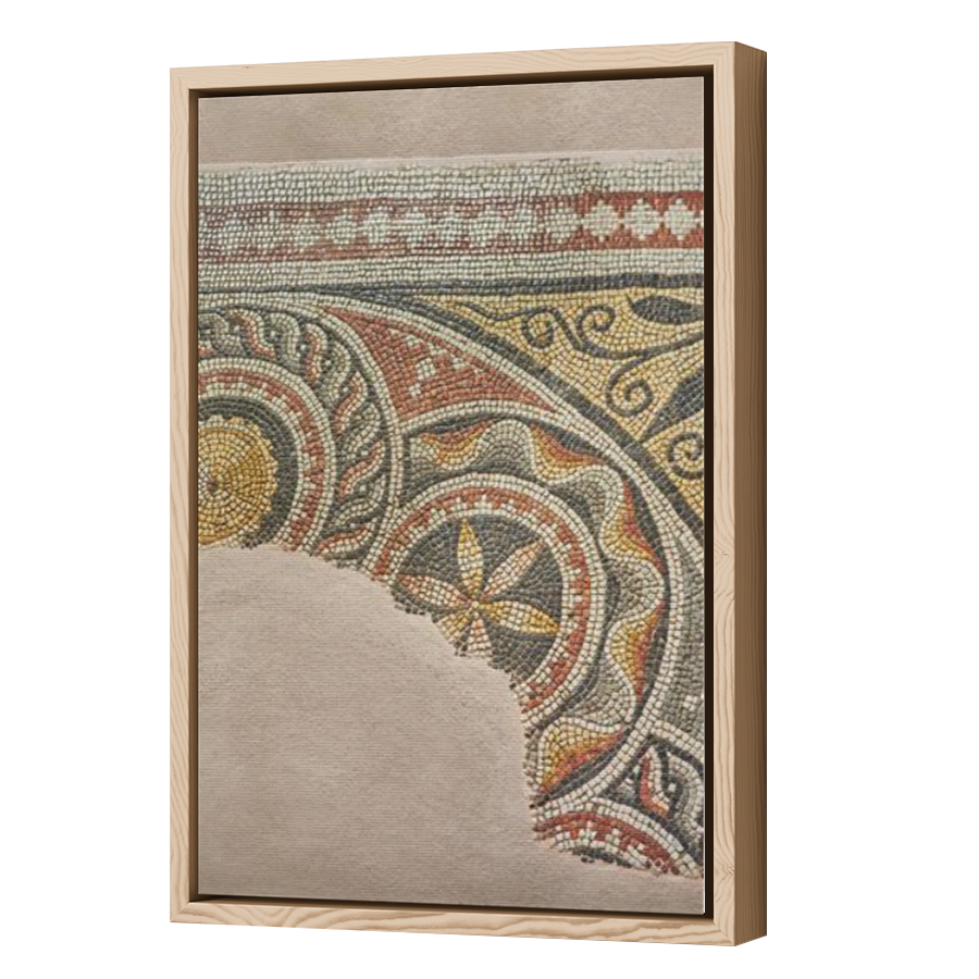 Thumbnail for Canvas - Wood Grain Floating Frame