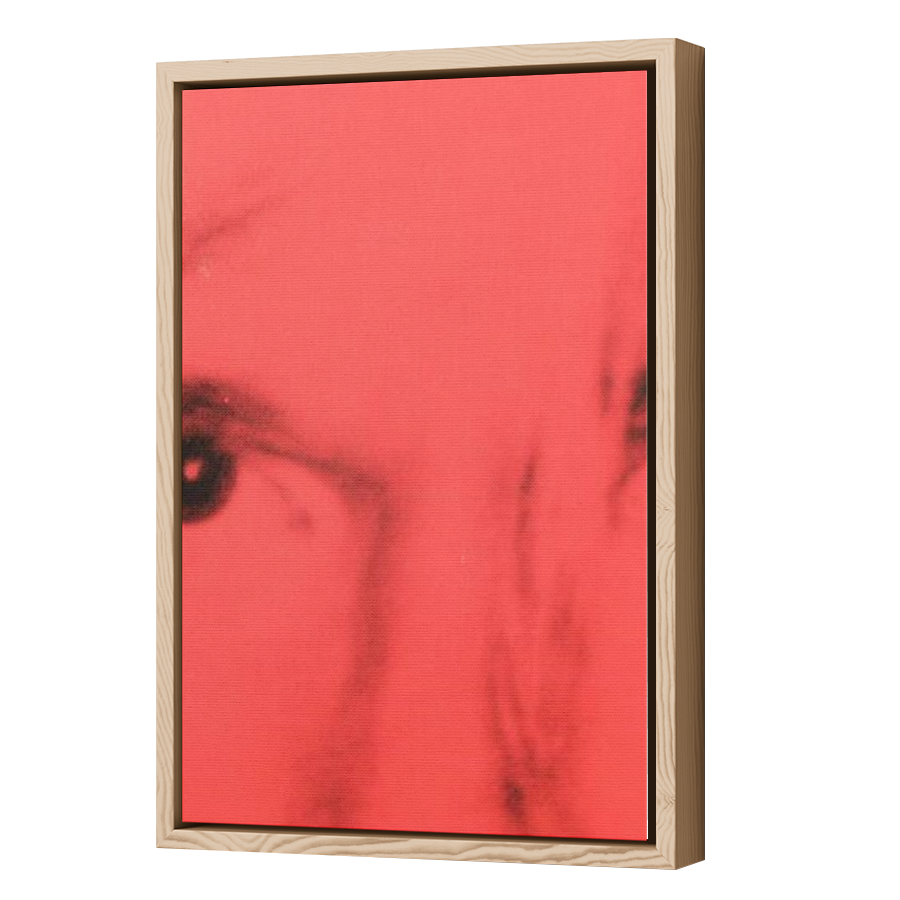 Thumbnail for Canvas - Wood Grain Floating Frame