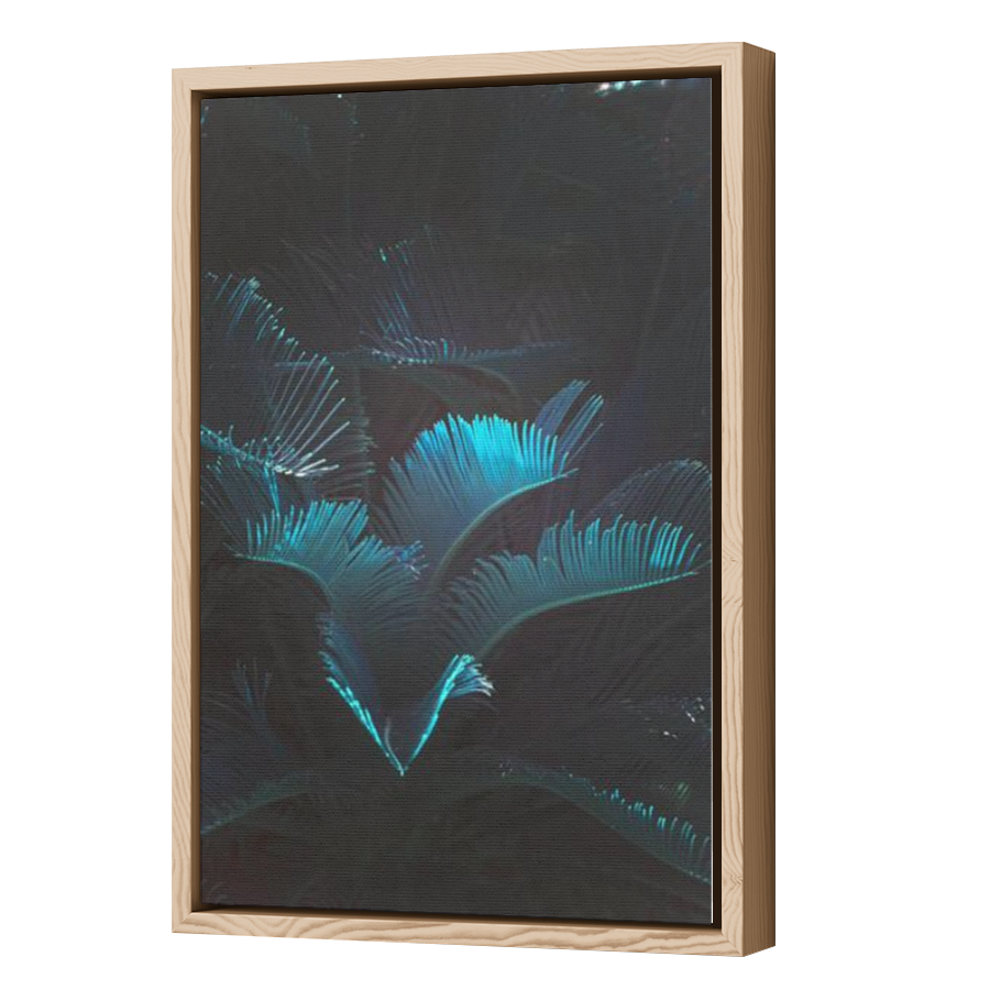 Thumbnail for Canvas - Wood Grain Floating Frame