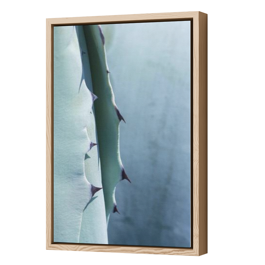 Thumbnail for Canvas - Wood Grain Floating Frame