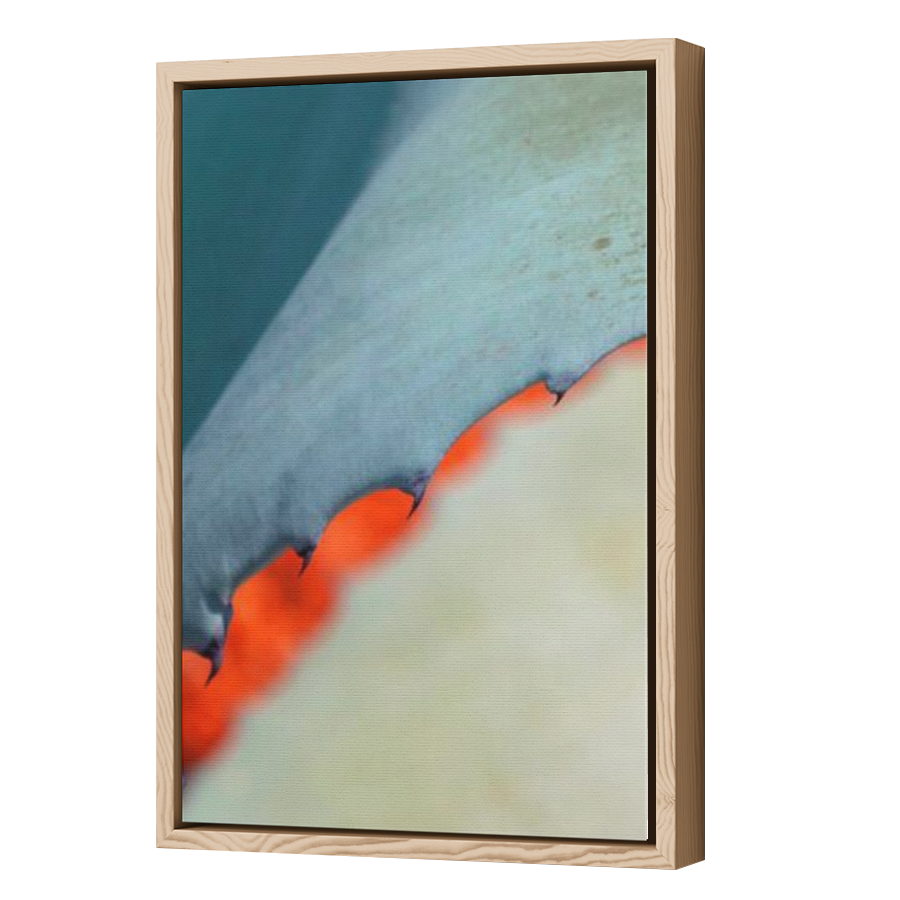 Thumbnail for Canvas - Wood Grain Floating Frame