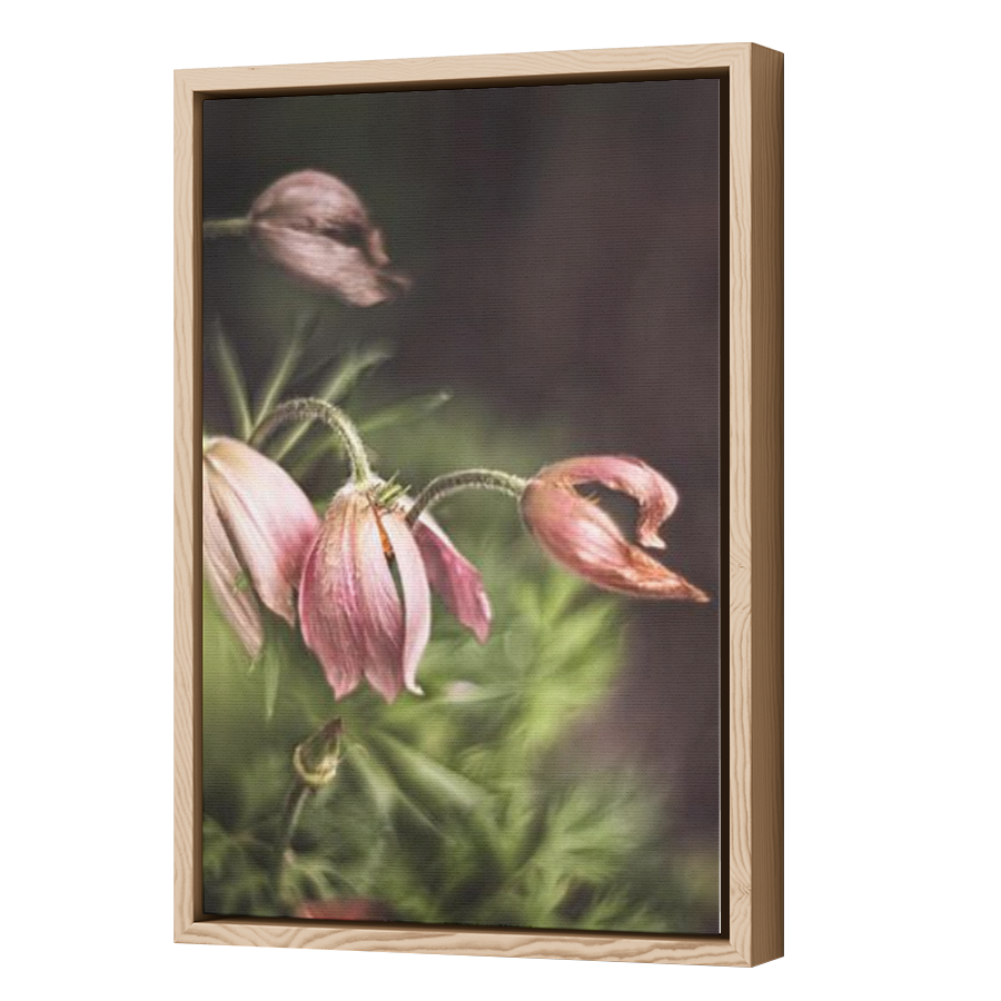 Thumbnail for Canvas - Wood Grain Floating Frame