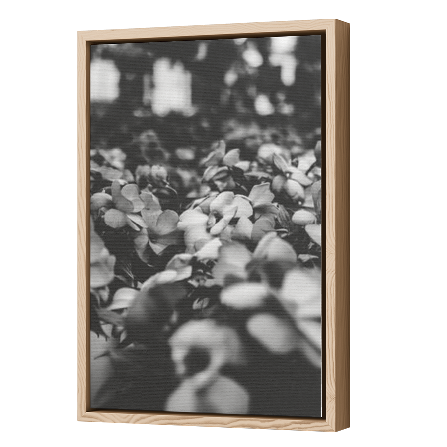 Thumbnail for Canvas - Wood Grain Floating Frame