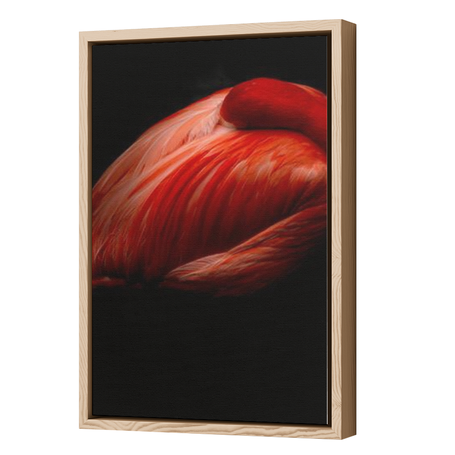 Thumbnail for Canvas - Wood Grain Floating Frame