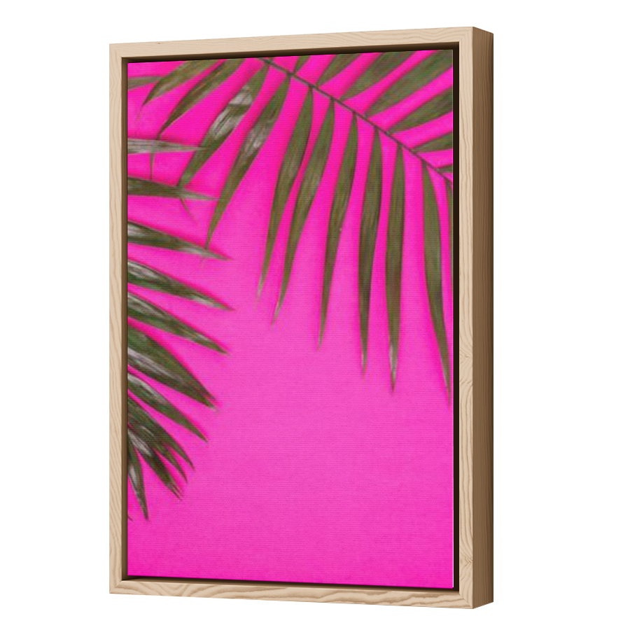 Thumbnail for Canvas - Wood Grain Floating Frame