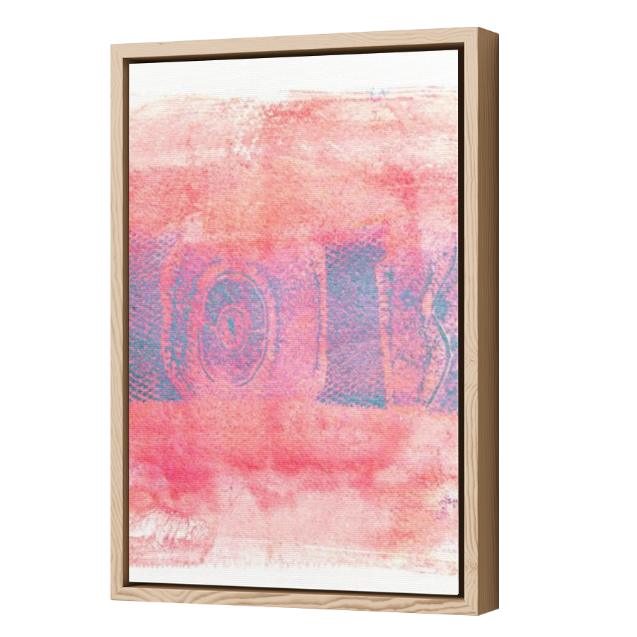 Thumbnail for Canvas - Wood Grain Floating Frame