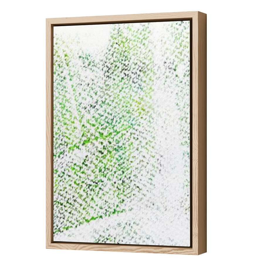 Thumbnail for Canvas - Wood Grain Floating Frame