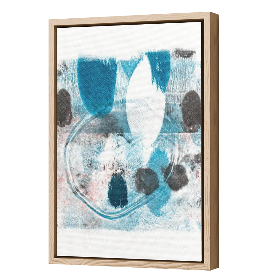 Thumbnail for Canvas - Wood Grain Floating Frame