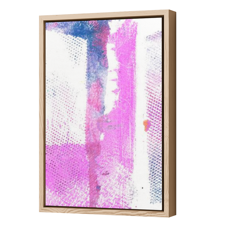 Thumbnail for Canvas - Wood Grain Floating Frame