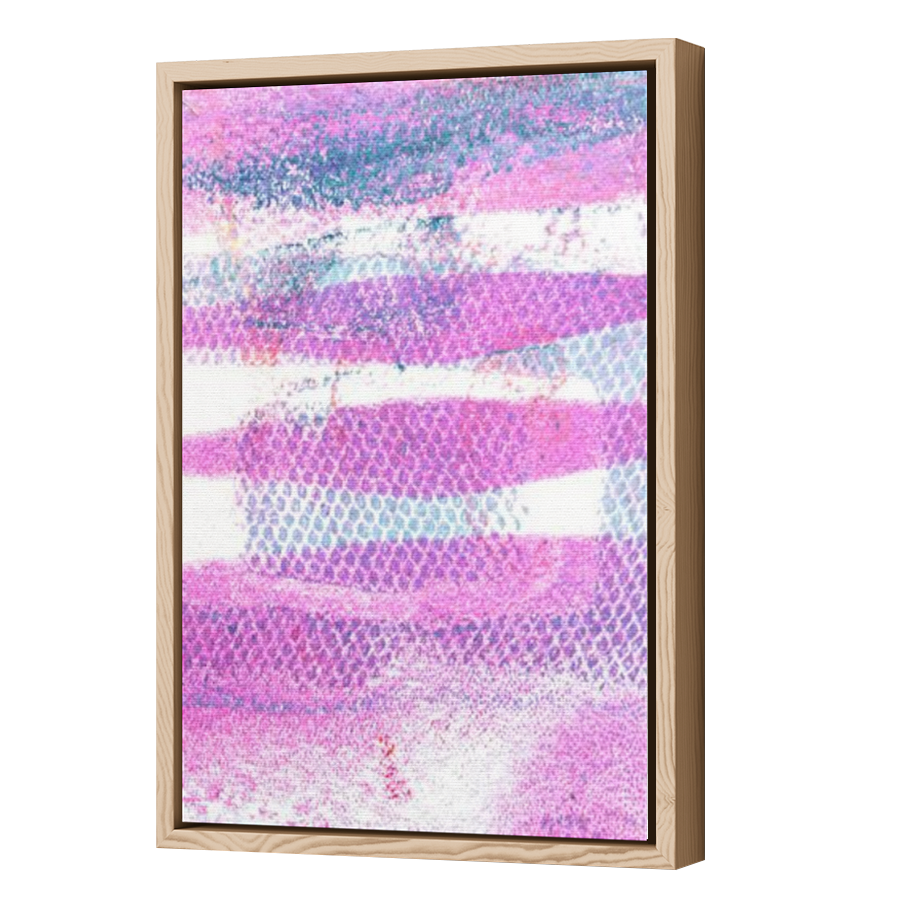 Thumbnail for Canvas - Wood Grain Floating Frame