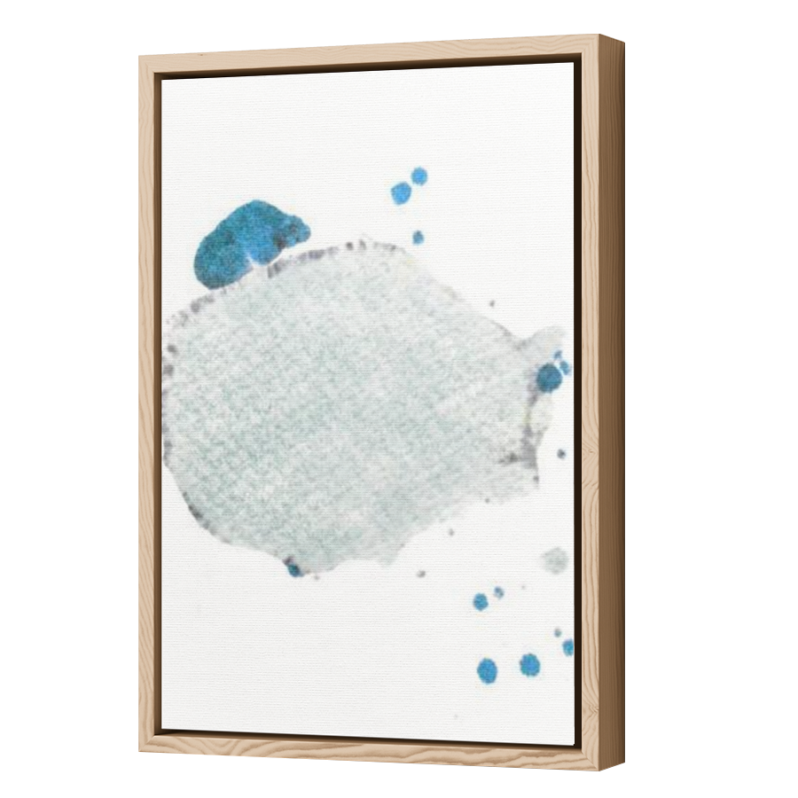 Thumbnail for Canvas - Wood Grain Floating Frame