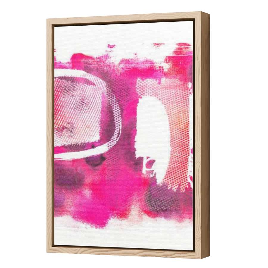 Thumbnail for Canvas - Wood Grain Floating Frame