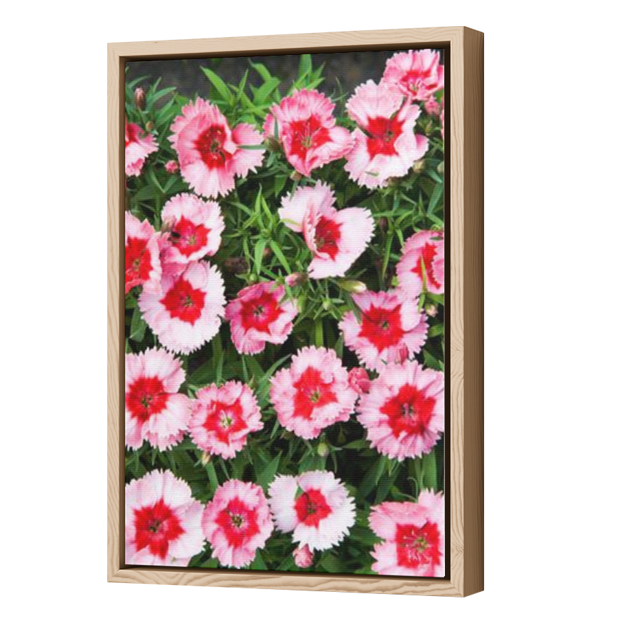 Thumbnail for Canvas - Wood Grain Floating Frame