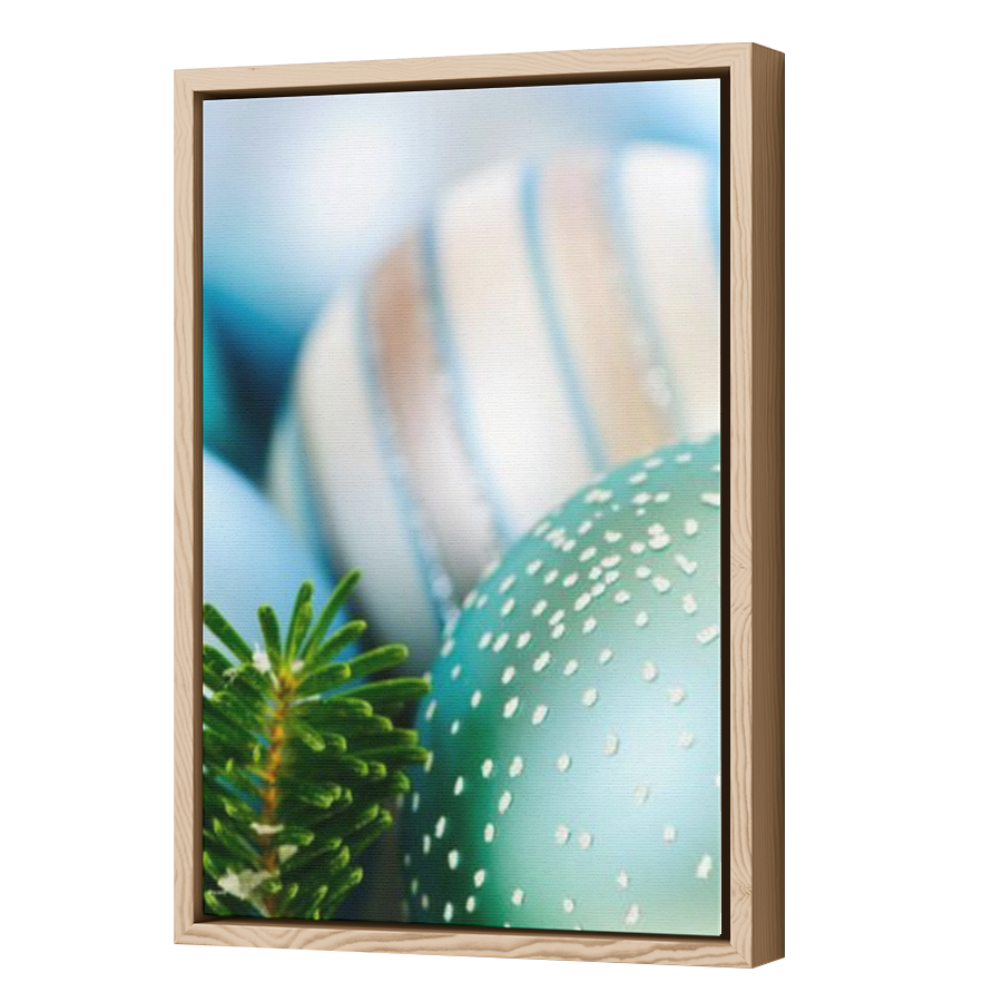 Thumbnail for Canvas - Wood Grain Floating Frame
