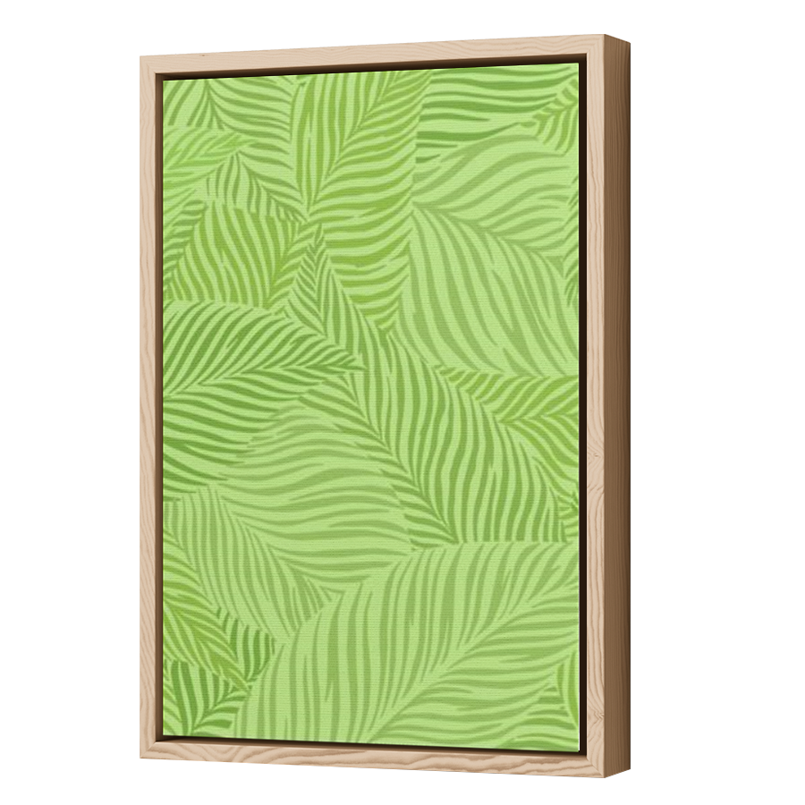 Thumbnail for Canvas - Wood Grain Floating Frame