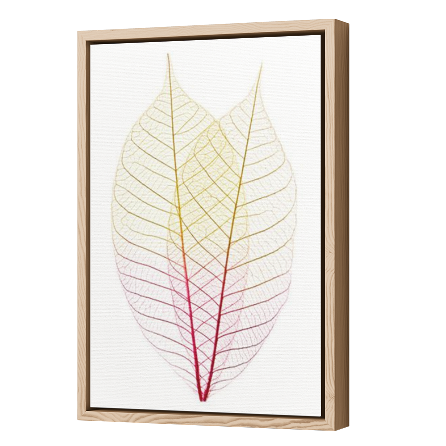 Thumbnail for Canvas - Wood Grain Floating Frame