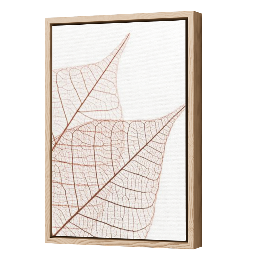 Thumbnail for Canvas - Wood Grain Floating Frame