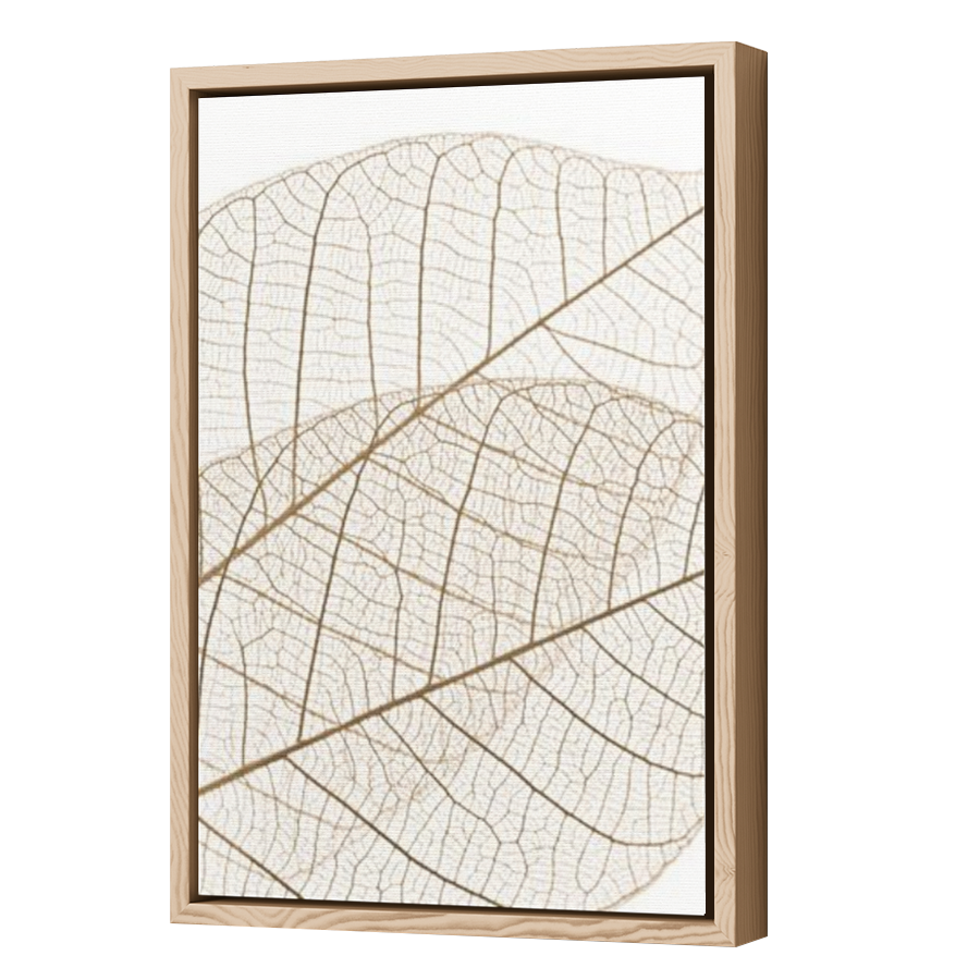 Thumbnail for Canvas - Wood Grain Floating Frame